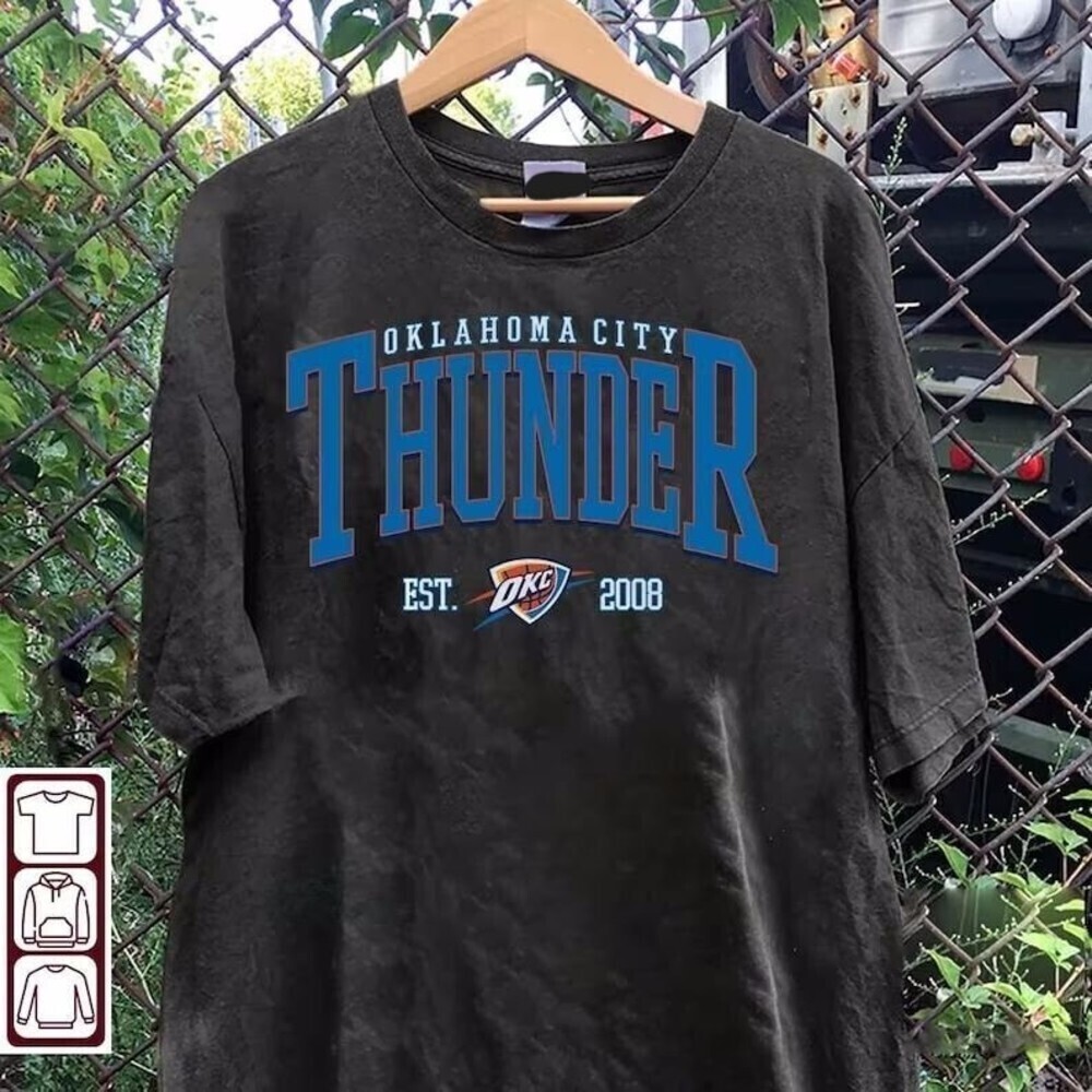 Oklahoma Thunde Shirt Tshirt Thunder Thunder Tshirt